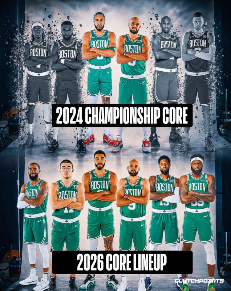 翻覆!绿军2年前夺冠核心离队4人 阵容大洗牌 翻覆!绿军2年前夺冠核心离队4人 阵容大洗牌
