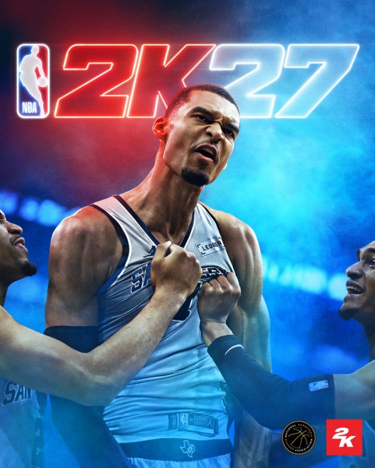 文班亚马成2K27封面 二十余年仅3人当季夺冠