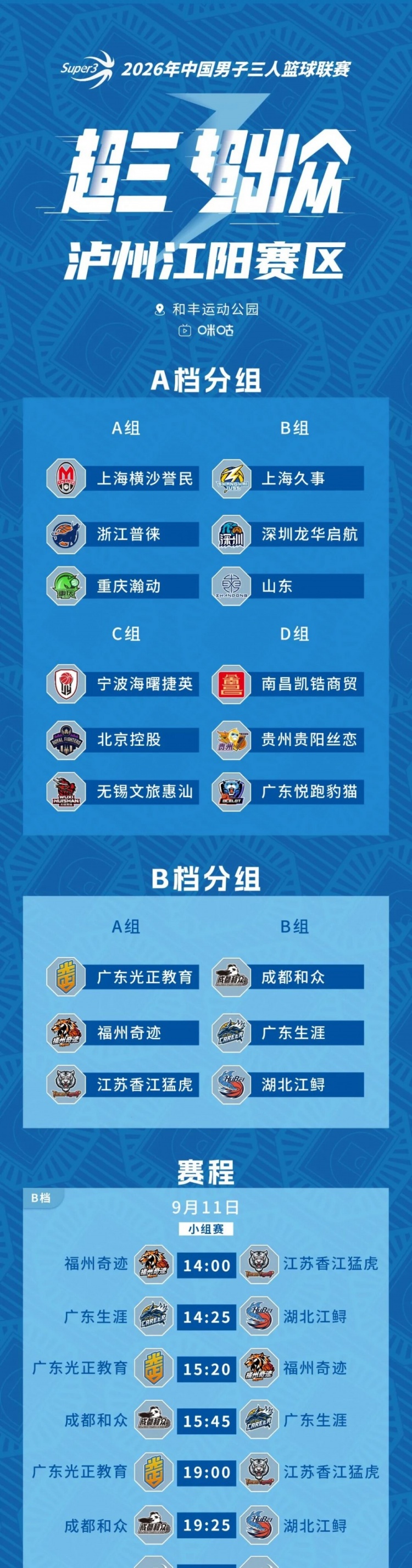 泸州江阳大区赛赛程丨赛程发布!群雄逐鹿蓄势待发 泸州江阳大区赛赛程丨赛程发布!群雄逐鹿蓄势待发