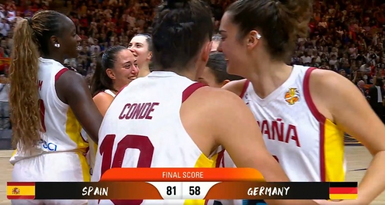 🏀女篮世界杯-西班牙女篮轻取德国获季军 伊娅娜·马丁22+9