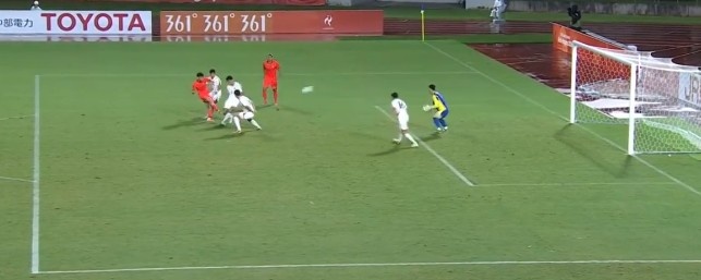 半场-U23国足1-1朝鲜U23 张玉宁头球破门吴曦献助攻毛伟杰染黄 半场-U23国足1-1朝鲜U23 张玉宁头球破门吴曦献助攻毛伟杰染黄